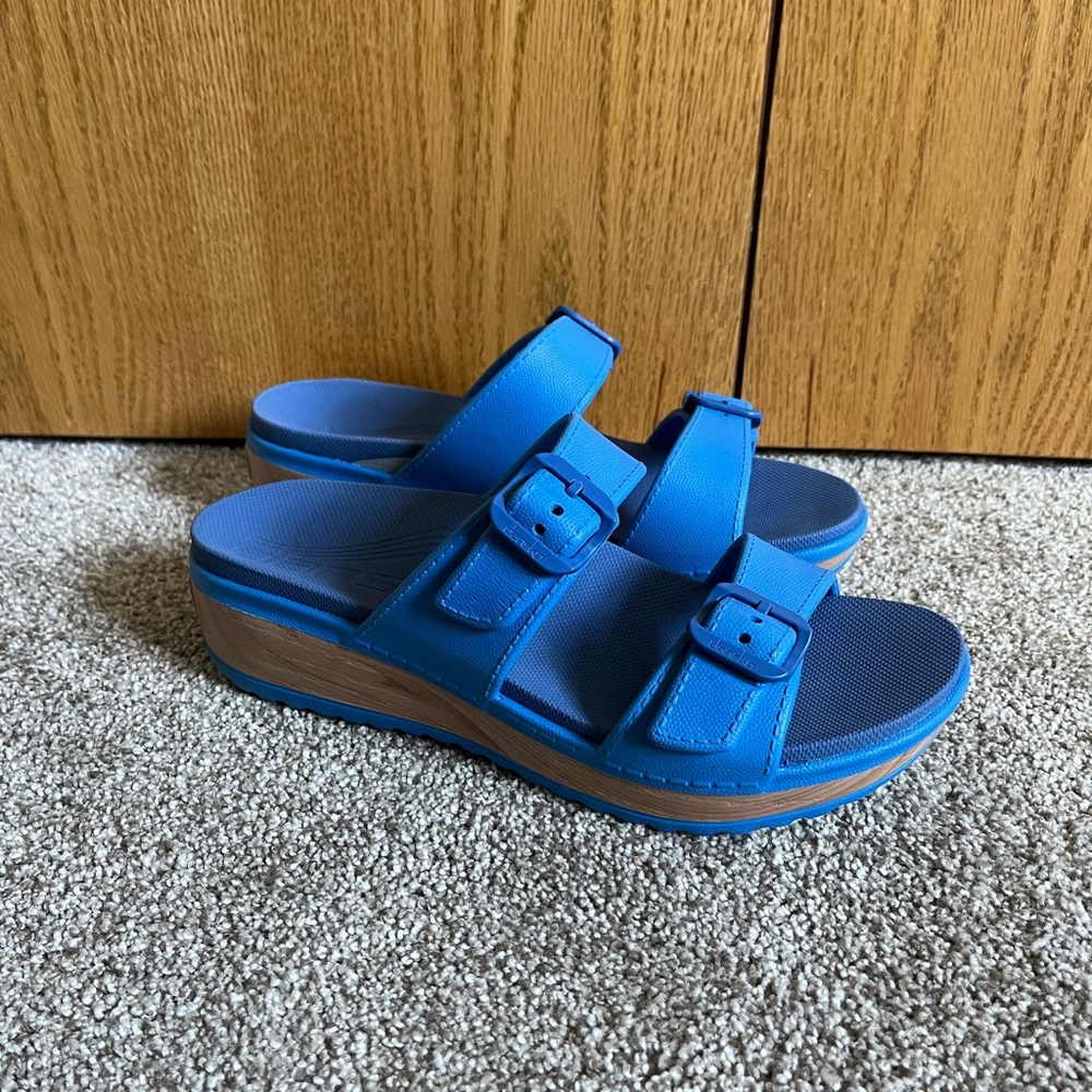 Dansko Kandi Platform Sandals, Size 10